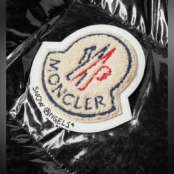 Moncler Genius x Palm Angels Snow Angels Tim puffer down jacket in black NWT - Picture 7 of 9